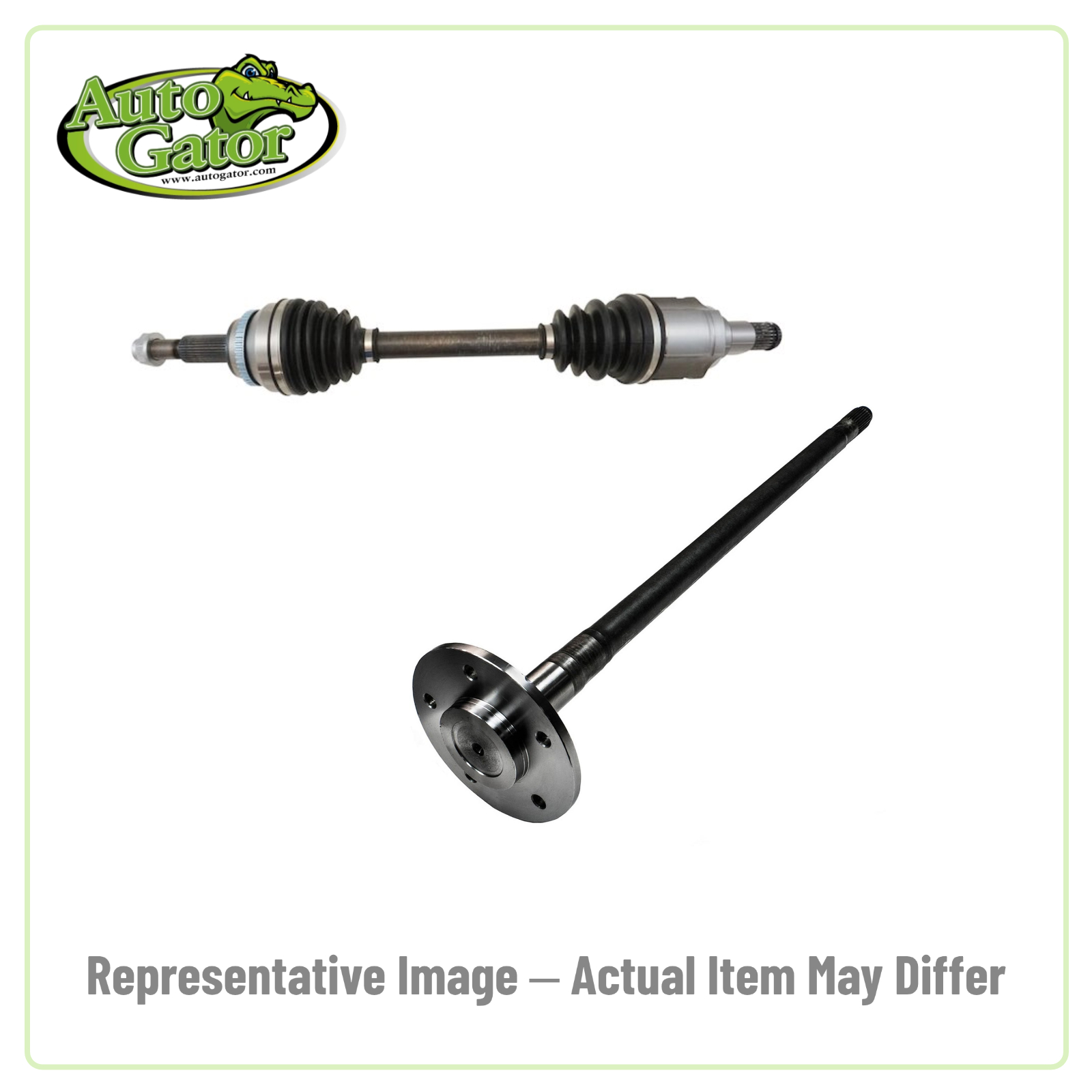 Axle Shaft -- representative image