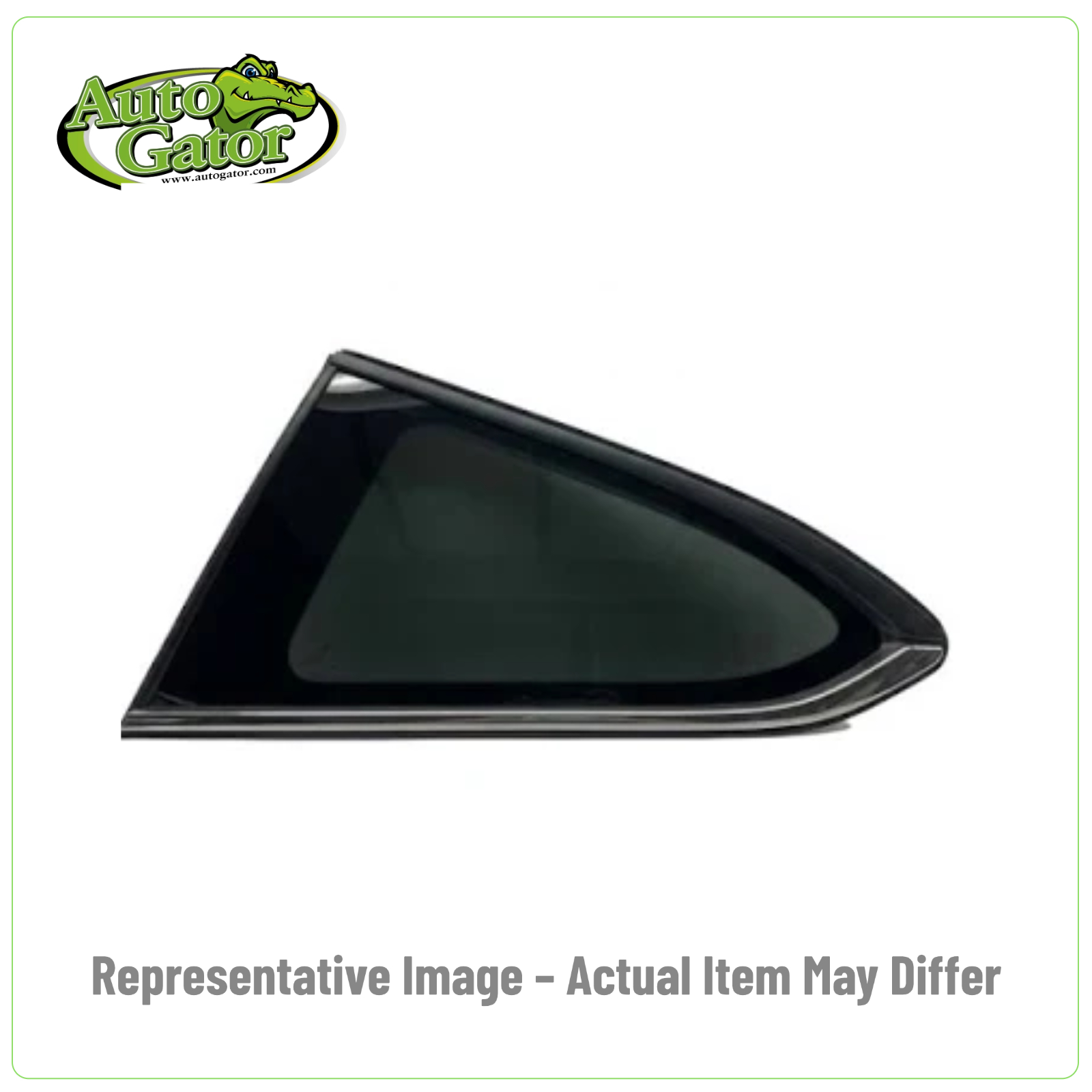 Rear Quarter Glass -- representative image
