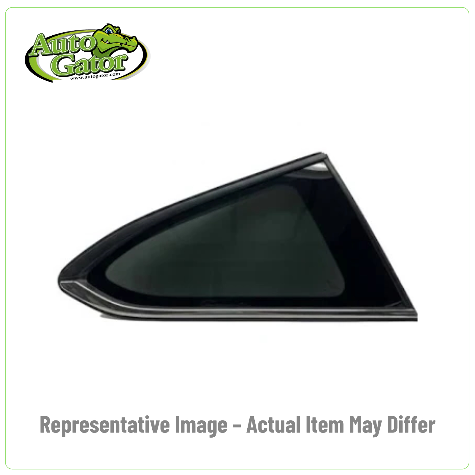 Rear Quarter Glass -- representative image