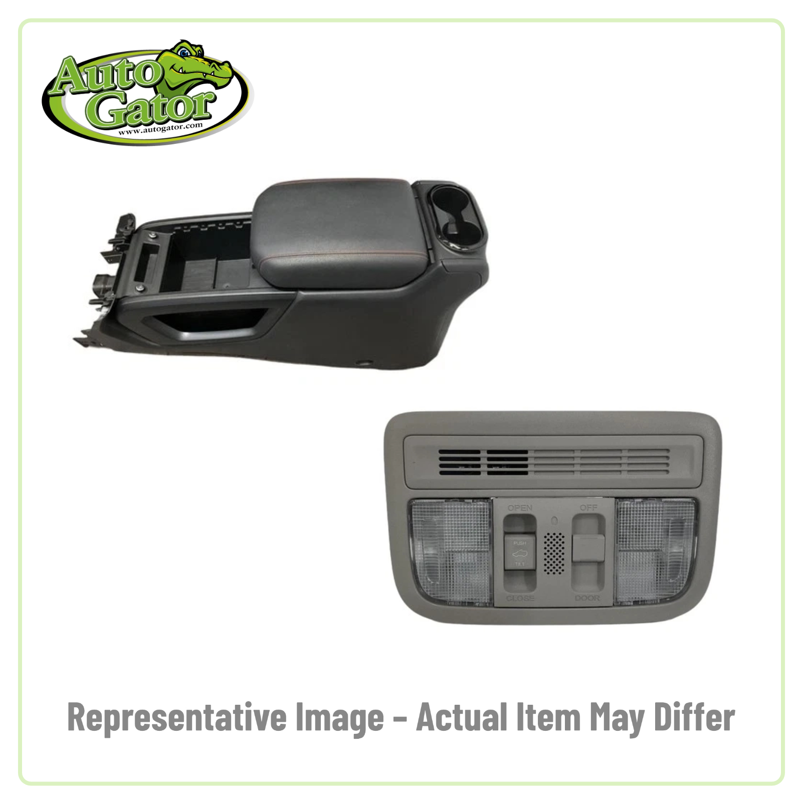 Front Console -- representative image