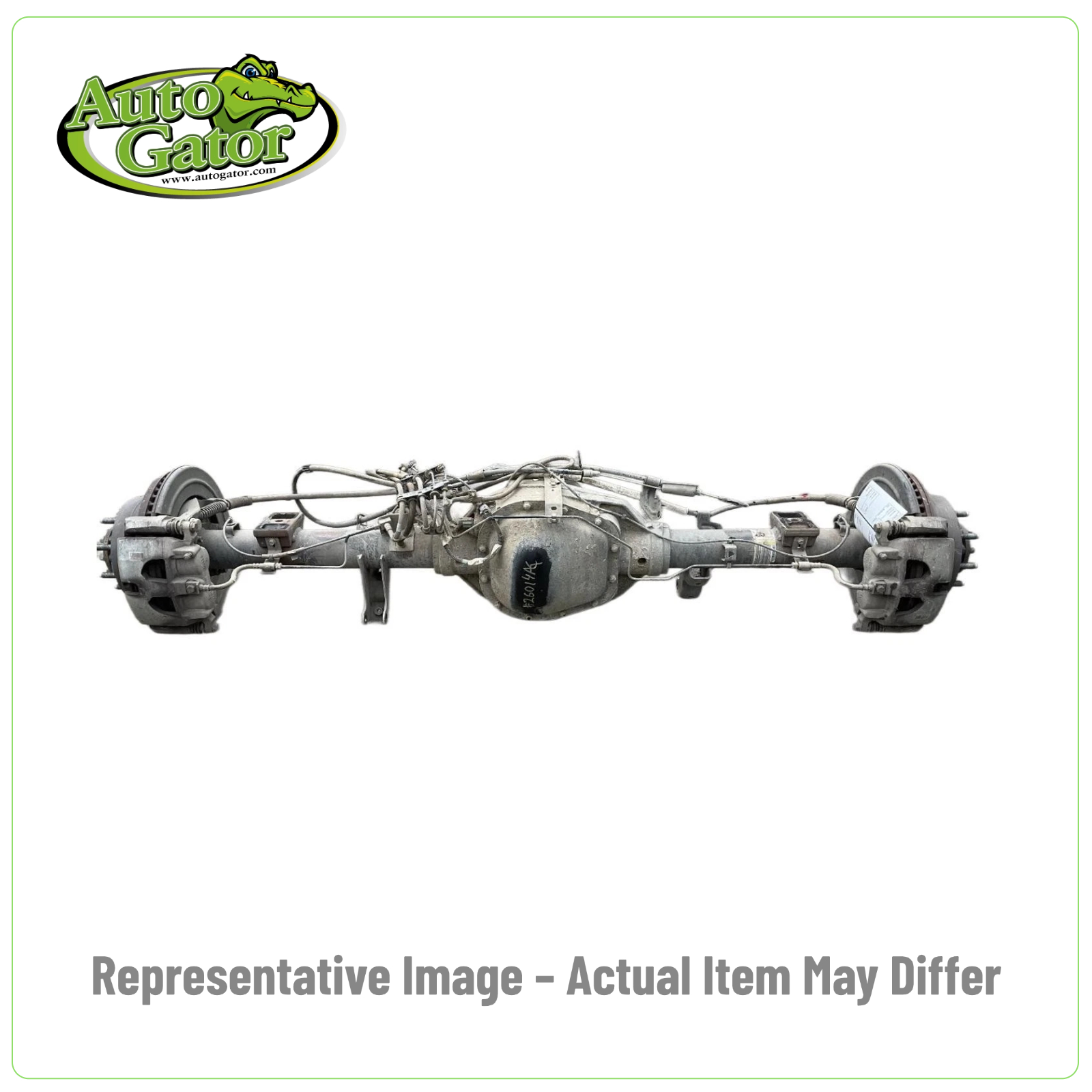 Rear Axle Assembly -- representative image