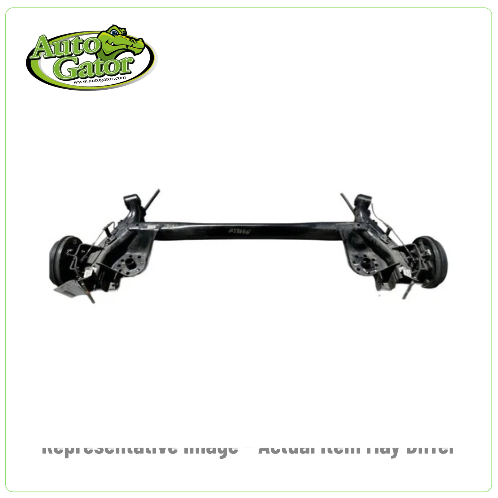 Loaded Beam Axle -- representative image