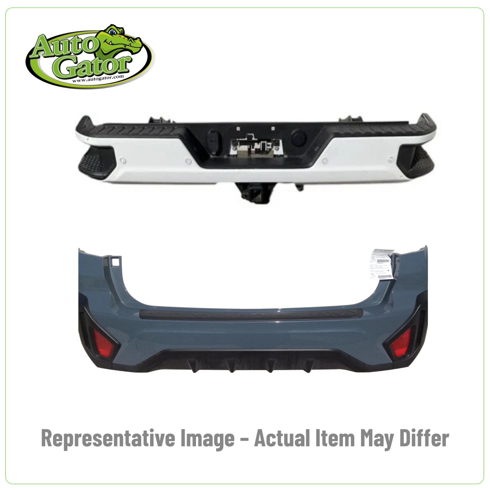 Rear Bumper Assembly -- representative image