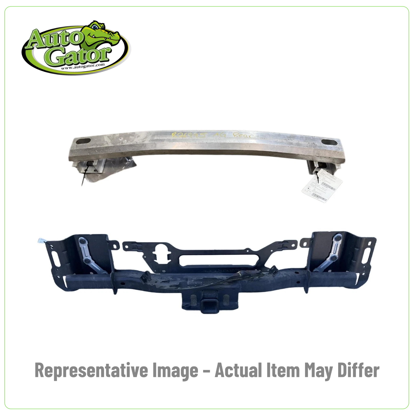 Rear Bumper Reinforcement -- representative image